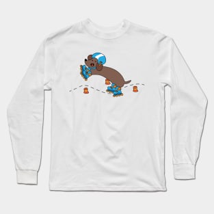 Slalom dog Long Sleeve T-Shirt